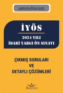 İYÖS 2024 Yılı İdari Yargı Ön Sınavı
