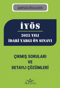 İYÖS 2025 Yılı İdari Yargı Ön Sınavı