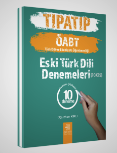 Berceste Akademi 2025 MEB AGS ÖABT Tıpatıp Eski Türk Dili Denemeleri 10 Deneme