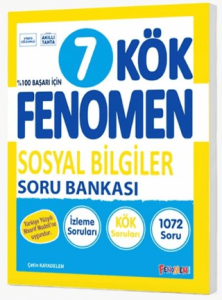 Fenomen Okul Yayınları 7. Sınıf Kök Sosyal Bilgiler Soru Bankası