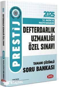 Data Yayınları 2025 Defterdarlık Uzmanlığı Özel Sınavı Tamamı Çözümlü Soru Bankası
