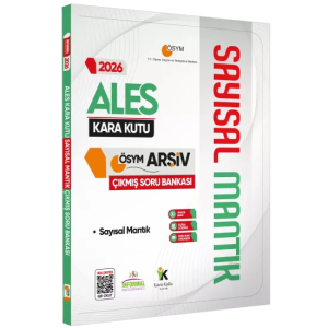 İnformal Yayınları 2026 ALES SAYISAL MANTIK Kara Kutu Konu Özetli Dijital Çözümlü ÖSYM Çıkmış Soru Havuzu Bankası