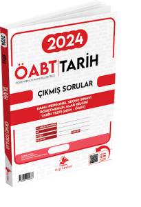 Dizgi Kitap Yayınları MEB AGS ÖABT Tarih Video Çözümlü 2024 Sınavı Tek Fasikül Orijinal Çıkmış Sorular