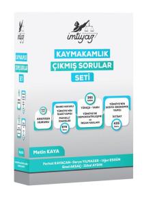 İMTİYAZ 2026  Kaymakamlık Çıkmış Sorular Seti