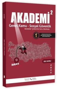 İlken Yayınları 2025 Akademi HMGS Genel Kamu, Sosyal Güvenlik Soru Bankası Çözümlü