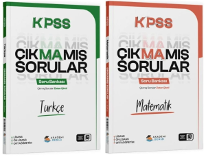 Akademi Denizi KPSS Türkçe ve Matematik Çıkmamış Sorular Soru Bankası 2'li Set