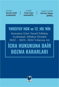 İcra Hukukuna Dair Bozma Kararları
