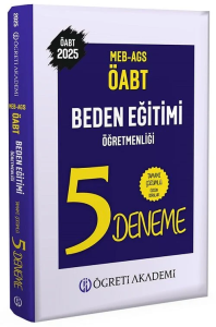 Öğreti Akademi 2025 ÖABT MEB-AGS Beden Eğitimi Öğretmenliği 5 Deneme Çözümlü