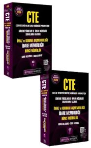 Pegem Yayınları 2026 CTE Adalet Bakanlığı Ceza ve Tevkifevleri Genel Müdürlüğü İnfaz Koruma Başmemurluğu-İdare Memurluğu (2 Cilt)