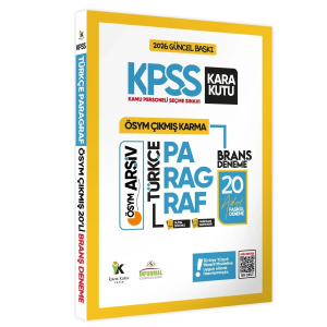 İnformal Yayınları 2026 KPSS Ortaöğretim/Lise Paragraf 20'li Deneme ÖSYM Çıkmış Soru Havuzu Video ve PDF Çözümlü