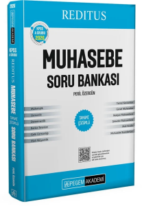 Pegem Yayınları 2026 KPSS A Grubu Reditus Muhasebe Soru Bankası Çözümlü