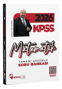 Hoca Kafası Yayınları 2026 KPSS Matematik Soru Bankası Çözümlü