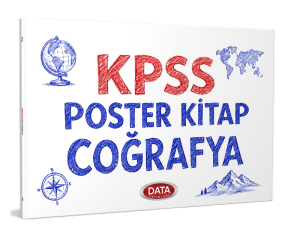 Data Yayınları 2026 KPSS Coğrafya Poster Kitap