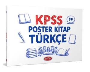 Data Yayınları 2026 KPSS Türkçe Poster Kitap