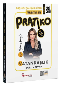 Hoca Kafası Yayınları 2026 KPSS Vatandaşlık Pratiko Soru Cevap Çalışma Kitabı