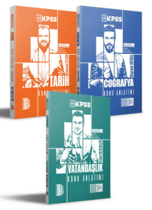 Benim Hocam Yayınları 2026 KPSS Tarih Coğrafya Vatandaşlık Konu Anlatımı 3'lü Set