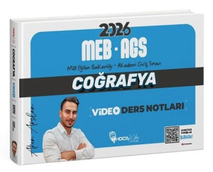 Hoca Kafası Yayınları 2026 MEB-AGS Coğrafya Video Ders Notları
