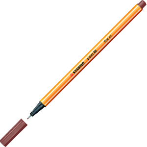Stabilo Point 88 / 38 Keçeli Kalem 0.4 mm Kan Kırmızısı