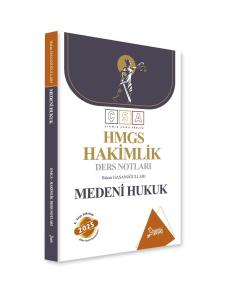Yetki Yayınları 2025 HMGS Hakimlik Medeni Hukuk Ders Notları