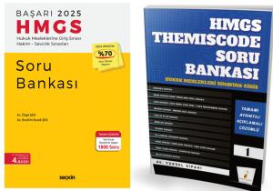 HMGS 2025 BAŞARI Soru Bankası ve HMGS Themiscode Soru Bankası 2'Li Set