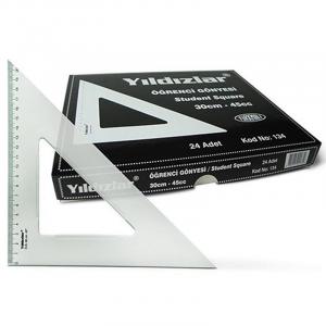 Yıldızlar Öğrenci.Gönyesi 30 Cm 45 Cc