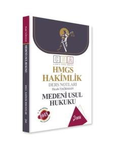 Yetki Yayınları 2025 HMGS Hakimlik Medeni Usul Hukuku Ders Notları