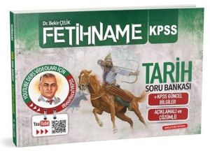 Bekir Çelik KPSS FETİHNAME Tarih Soru Bankası Çözümlü