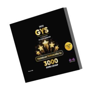 Rakipsiz Uzem GYS Adalet Bakanlığı Yazı İşleri Müdürlüğü Yıldızlar Topluluğu ile 3000 Soru Cevap