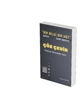 Bir Bilgi Bir Net 2026 ÖABT MEB-AGS Beden Eğitimi Çöz Çevir Boşluk Doldurma Testi