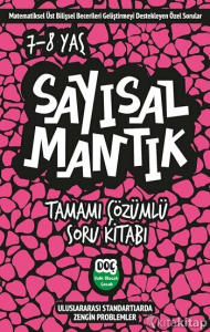 Sayısal Mantık Tamamı Çözümlü Soru Kitabı 7-8 Yaş