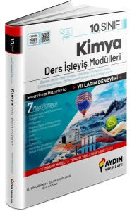 Aydın Yayınları 10. Sınıf Kimya Ders İşleyiş Modülleri