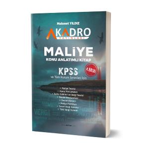A Kadro Yayınları KPSS A Grubu Maliye Konu Anlatımlı