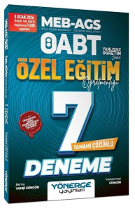 Yönerge Yayınları 2026 ÖABT MEB-AGS Özel Eğitim Öğretmenliği 7 Deneme Çözümlü