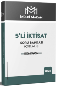 Mülki Makam 5'li İktisat Soru Bankası Çözümlü