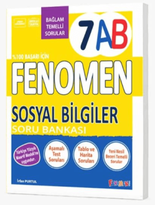 Fenomen Okul Yayınları 7. Sınıf Sosyal Bilgiler A-B Soru Bankası