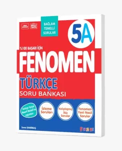 Fenomen Okul Yayınları 5. Sınıf Türkçe Fenomen A Soru Bankası