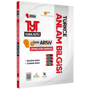 İnformal Yayınları 2026 TYT Türkçenin Kara Kutusu Anlam Bilgisi Çıkmış Soru Bankası