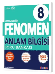 Fenomen Okul Yayınları 8. Sınıf Anlam Bilgisi Fenomen Soru Bankası