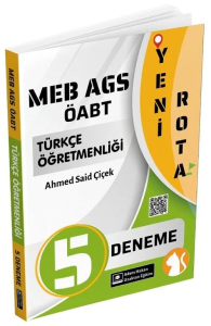 Adem Hakan ÖABT MEB-AGS Türkçe Kedi Yeni Rota 5 Deneme Çözümlü