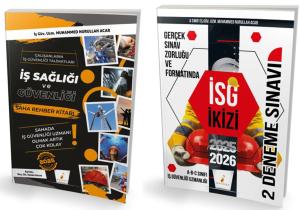 İş Sağlığı ve Güvenliği İSG Saha Rehber Kitabı Konu ve 2 Deneme Set