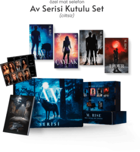 Av Serisi 4 Kitaplık Hediyeli Özel Kutu