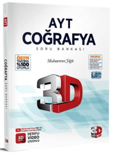 3D Yayınları AYT Coğrafya Soru Bankası