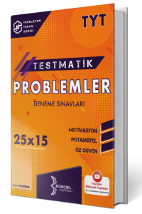 Bilinçsel YayınlarıTYT Problemler Testmatik 25x15 Deneme Sınavları