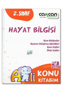 Cancan Yayınları 2. Sınıf Hayat Bilgisi Konu Kitabım