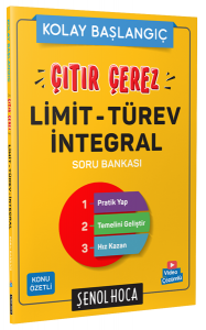 Şenol Hoca Yayınları Çıtır Çerez Limit Türev İntegral Soru Bankası