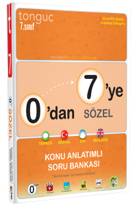Tonguç Akademi 0 dan 7 ye Sözel Konu Anlatımlı Soru Bankası