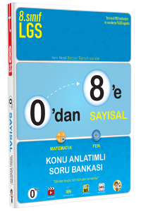 Tonguç Akademi 0'dan 8'e Sayısal Konu Anlatımlı Soru Bankası