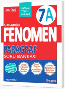 Fenomen Okul Yayınları 7. Sınıf Paragraf Fenomen A Soru Bankası