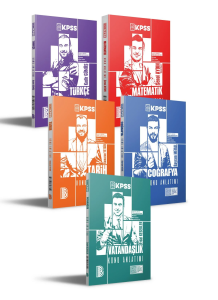 Benim Hocam Yayınları 2026 KPSS Genel Yetenek Genel Kültür Konu 5'li Set
