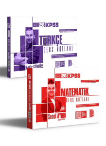 Benim Hocam Yayınları 2026 KPSS Genel Yetenek Ders Notları Seti